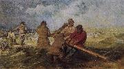 Ilia Efimovich Repin Volga River on the storm oil painting on canvas